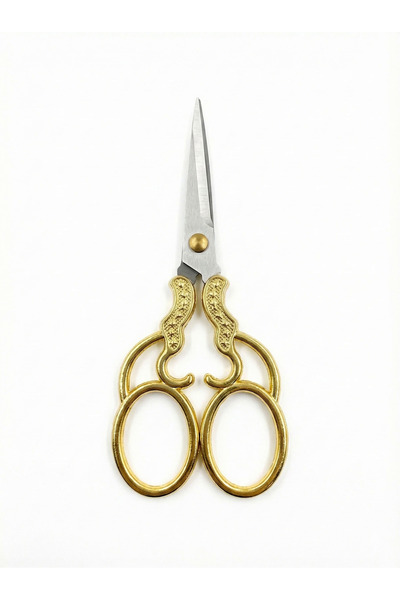 Massaltay Foarfecă de logodnă Gold Promise - Design elegant, Oțel inoxidabil,...