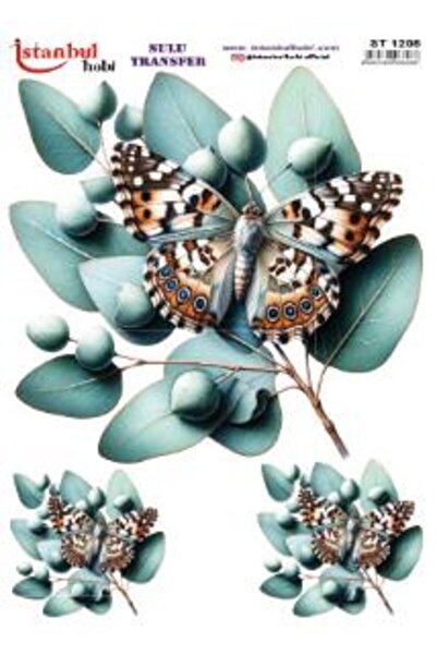 İstanbul Hobi ورق نقل مائي 25×35 سم ST-1208