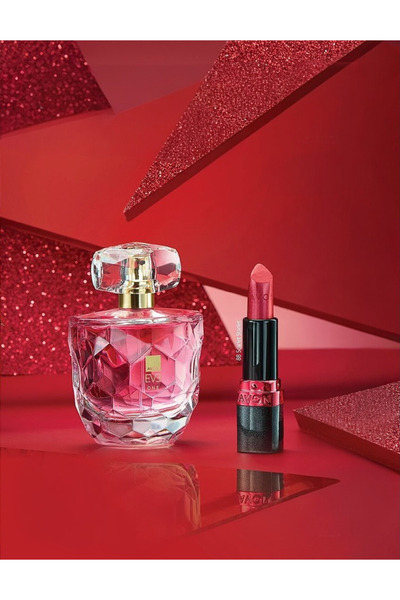 AVON Eve One Parfüm ve Rosy Lumos Hediye seti