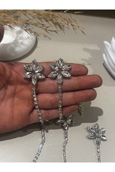 Pratik aksesuar PREMİUM ÜTÜ İLE YAPIŞTIRILABİLİR ROZET BROŞ PAPATYA 5 ADET ÜT...