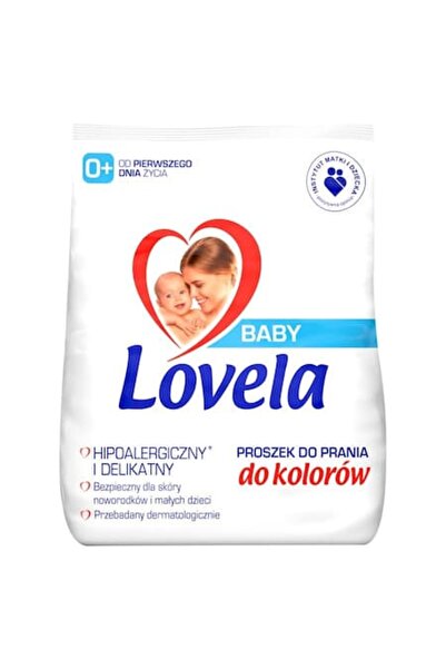 LOVELA Detergent de rufe hipoalergenic cu pudră pentru bebeluși, 1,3 kg