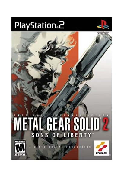 Sony Metal gear solid 2 sons of liberty ps2 orjinal oyunu