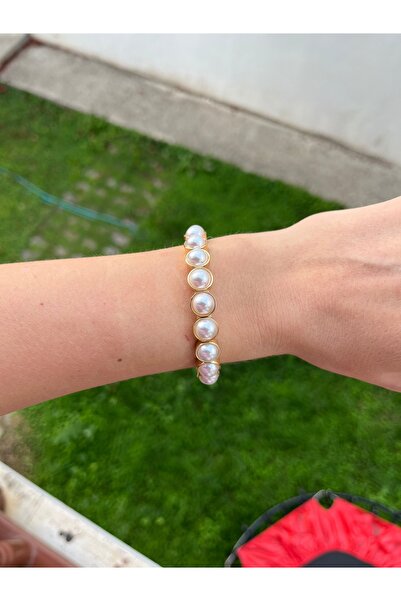 Milacojewelry Lastikli inci bileklik