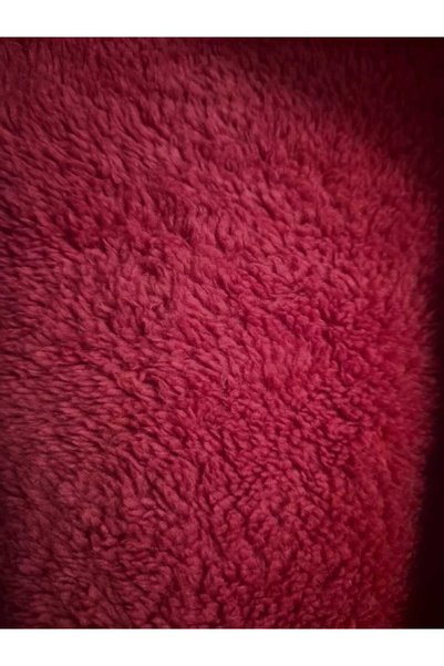 MOONSAND Red Wellsoft Plush Hooded Unisex Dressing Gown