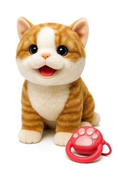 REZZOSS لعبة قطط موسيقية حسية للأطفال، مزودة بسلسلة تحكم عن بعد، لعبة إلكترون...