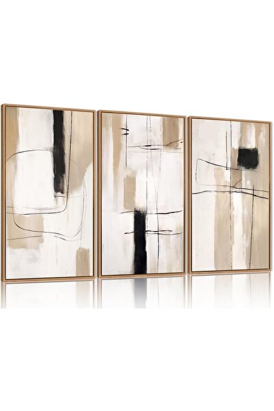 ALAYRA International لوحة فنية تجريدية بسيطة على قماش، مقاس 40 × 60 سم - ديكو...