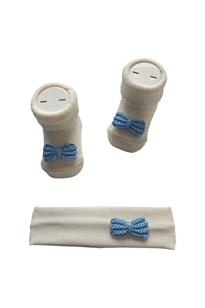 Style Baby Amazing Welcome Baby, Newborn Baby Girl, Hand-Knitted Ribbon Motif...