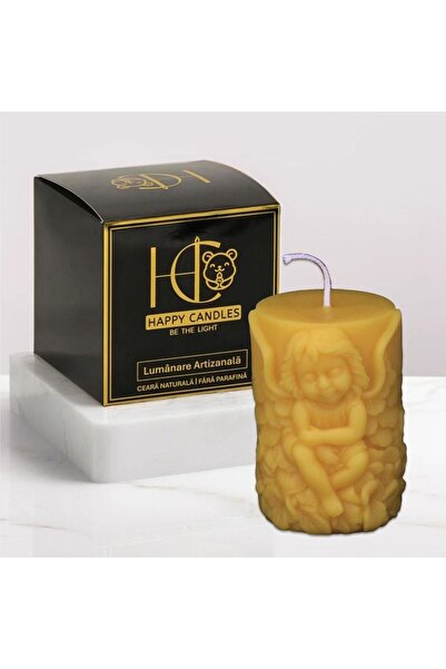 Happy Candles Beeswax Candles, Guardian Angel, Easter, Christmas
