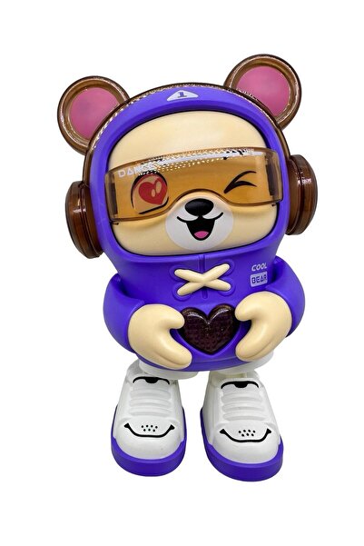 JPT Ursuleț dansator muzical cu lumini - Violet