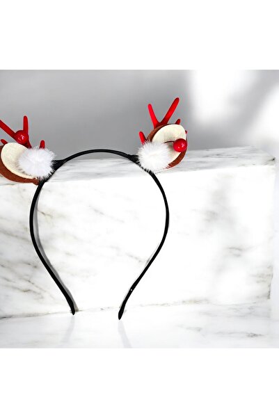 Rachel New Year, New Year's Cute Adult with Deer, Children's Deer Horn Hair Crown