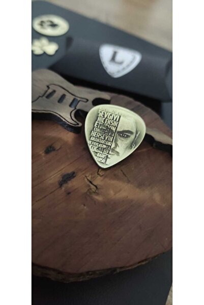 kisiyeozelpenaa Barış Akarsu Pena Metal Lazer Kabartma Sarı Pirinç