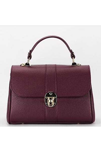 SOFILINE Geantă din piele naturală, culoare vișinie, 1724 132