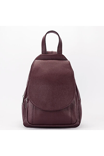 SOFILINE Rucsac vișiniu din piele naturală 8906 122