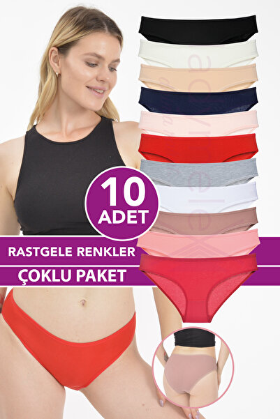 LadyMelex Women's Panties, Briefs, Regular Fit Briefs, Random Color, Cotton Soft Fabric