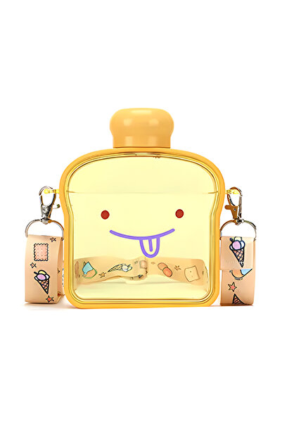 Teno Sticlă de pâine prăjită galbenă