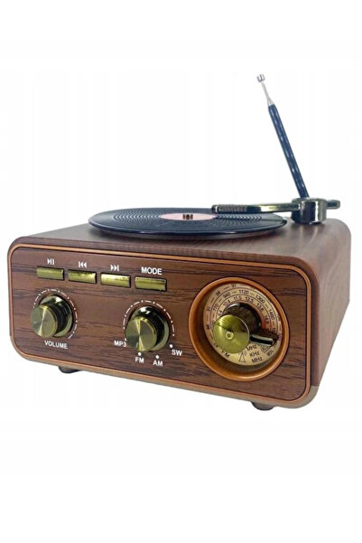 Hyd Radyo Usb-Sd-Fm- Bluetooth Destekli Şarjlı Nostaljik Retro Radyo