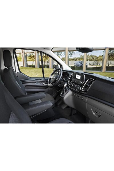 LOVI Ford Transit Custom 2 Adet Şık Siyah Araba Kolçak Kılıfi