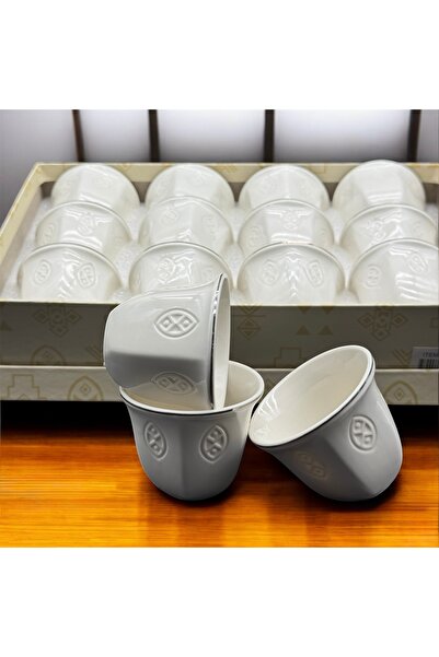 cc bin shihon فناجيين قهوة عربية طقم 12 حبه بلمسات تراثية فناجين قهوة بورسلين