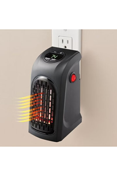 KlaussTech Φορητό αερόθερμο, 450 W, ψηφιακή οθόνη, μαύρο