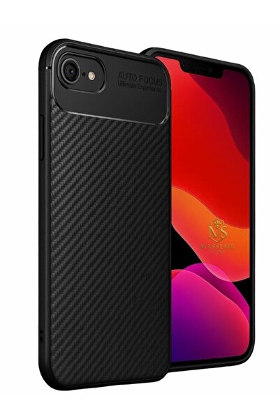 Massemr غطاء حماية لآيفون 16E مع تركيز تلقائي، غلاف كربوني ماص للصدمات، حماية...