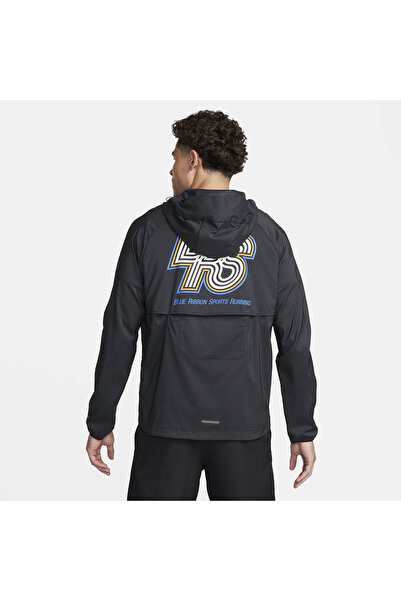 Nike wildrunner energy repel brs jachetă de alergare sport neagră impermeabilă pentru bărbați - FN3305-010