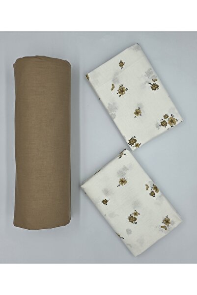 pınarhome collectıon ملاءة سرير مطاطية من القطن العضوي 100% + غطاء وسادة ***عمق الزاوية 28-30 سم*** ***موسم جديد***