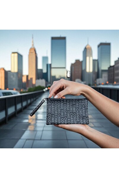 YONCA OUTLET Women's Clutch Handbag 23X14 cm |   Stylish Portfolio Bag with Z...