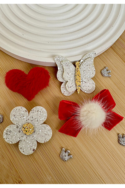 Az Saçlı Bebek ve Saçsız Bebek Tokası 4’lü hediye paketi