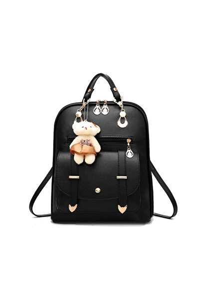 Generic Wholesale PU Leather Large Capacity Backpack for Women and Girls