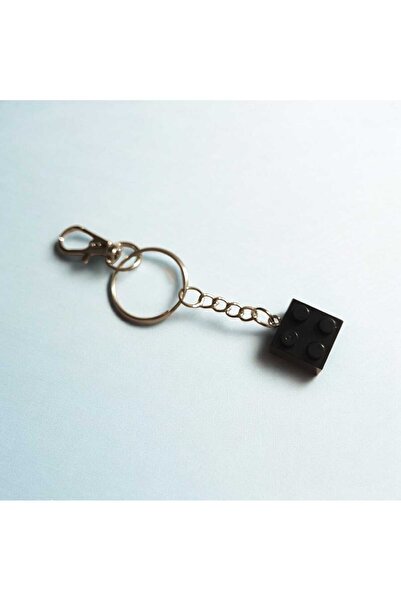 Pawnest Handmade Block Toy Keychain – Attachable to Bag, 10 Color Options, wi...