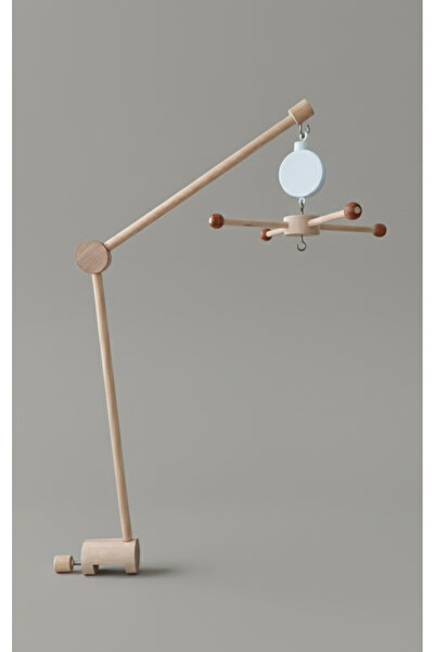 Safikar Beşik Dönence Set 3'lü (4 Kollu Dönence, Asma Aparatı ve Müzik Kutusu)