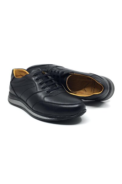 Luis Figo 100% Leather Orthopedic Men's Summer Comfortable Daily Large Shoes 45-48