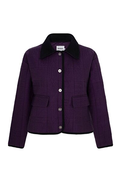 LACENOA Καπιτονέ μπουφάν Μωβ