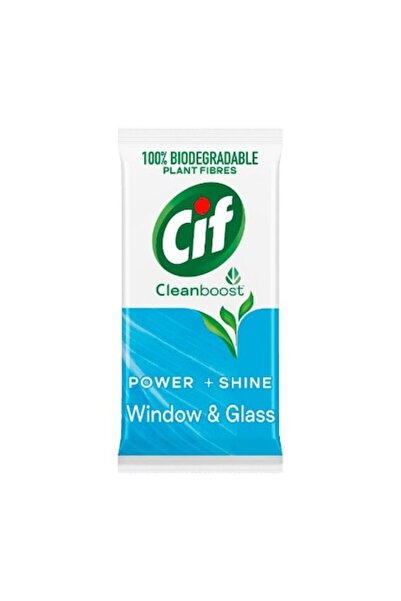 Cif Servetele umede Cif pentru geamuri si oglinzi 30 buc Cleanboost Power+Shine