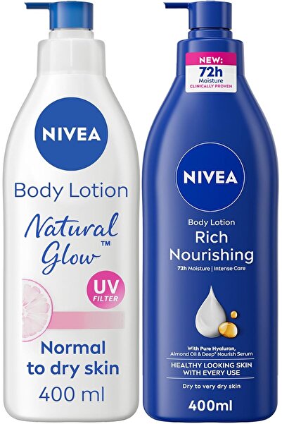 NIVEA Natural Fairness Nourishing Body Lotion for Very Dry Skin, 400 ml