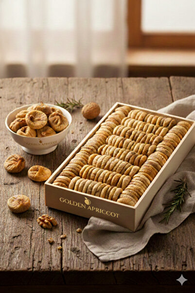 GOLDEN APRICOT Aydın Yöresi Sıralı Kuru İncir 2 kg