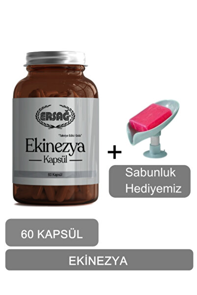 Ersağ Ersag Ekinezya Kapsül Takviye Edici Gıda + (Sabunluk Hediyemiz) 4041-039