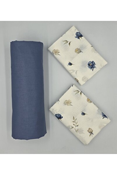 pınarhome collectıon 100% Organic Cotton Fabric Elastic Fitted Sheet+ Pillowcase***Corner Depth 28-30 Cm*** ew Season///