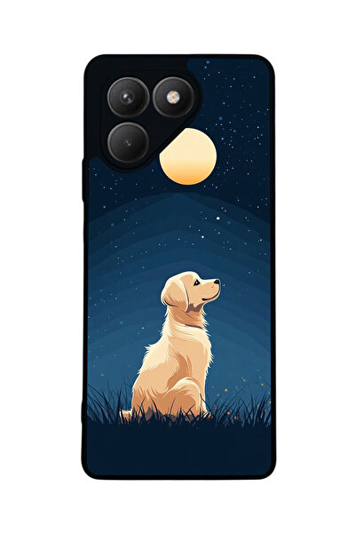 TECNO حافظة سوداء متوافقة مع Pova 7 Matte - سيليكون ناعم، واقي، غطاء ممتص للصدمات