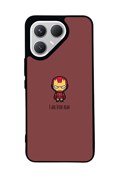 TECNO حافظة سوداء متوافقة مع هاتف Pova 7 Pro – سيليكون ناعم، واقي، غطاء ممتص للصدمات