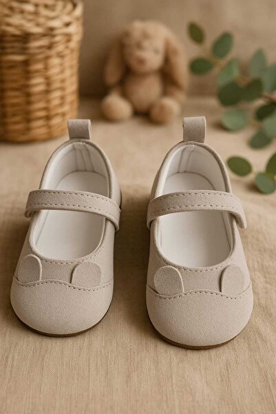 krm kerem bebe أحذية الفتيات الصغيرات ذات النمط المسطح من الفيلكرو