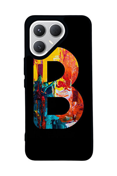 TECNO Pova 7 Pro Matte Compatible Black Case – Soft Silicone, Protective, Shock-Absorbing Cover