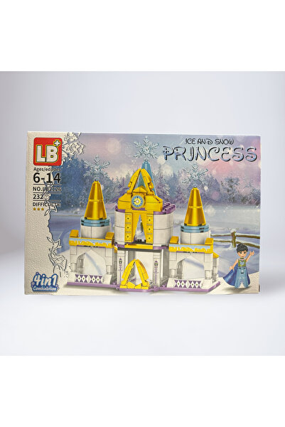 Universul Jucăriilor Ice and Snow Princess Building Set – Ice Carriage, 232 Pieces, Building Toy — B