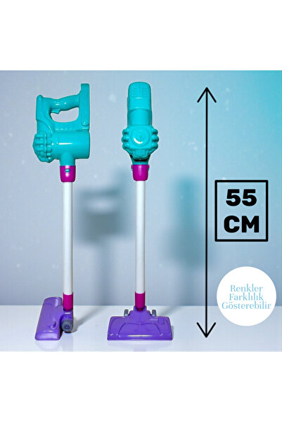 CNS Concept OYUNCAK MANUEL DİKEY SÜPÜRGE 55 CM Çok Renkli