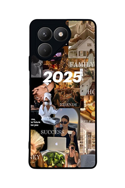 TECNO حافظة سوداء متوافقة مع Pova 7 Matte - سيليكون ناعم، واقي، غطاء ممتص للصدمات