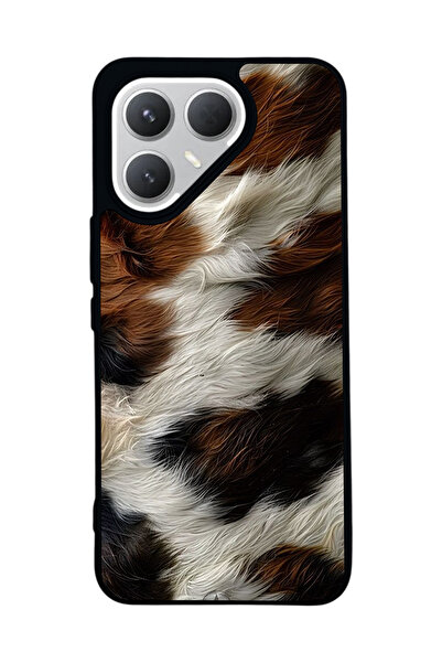 TECNO Pova 7 Pro Matte Compatible Black Case – Soft Silicone, Protective, Sho...