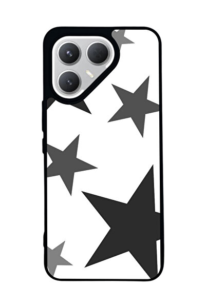 TECNO حافظة سوداء متوافقة مع هاتف Pova 7 Pro – سيليكون ناعم، واقي، غطاء ممتص للصدمات