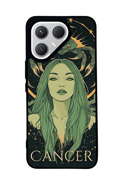 TECNO Pova 7 Pro Matte Compatible Black Case – Soft Silicone, Protective, Sho...