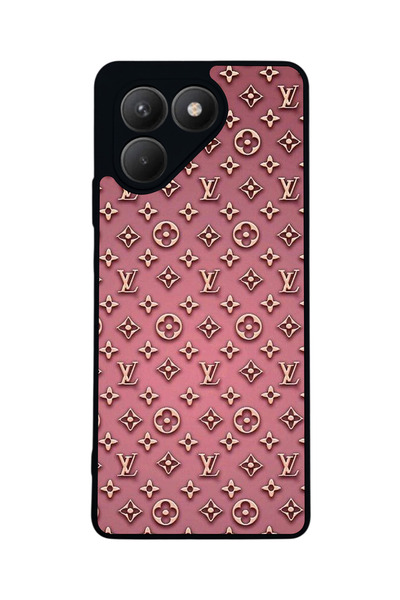 TECNO حافظة سوداء متوافقة مع Pova 7 Matte - سيليكون ناعم، واقي، غطاء ممتص للصدمات