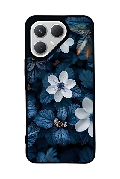 TECNO حافظة سوداء متوافقة مع هاتف Pova 7 Pro – سيليكون ناعم، واقي، غطاء ممتص للصدمات